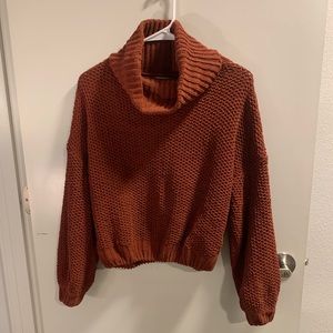 Urban Outfitter Burnt Orange Turtleneck Sweater